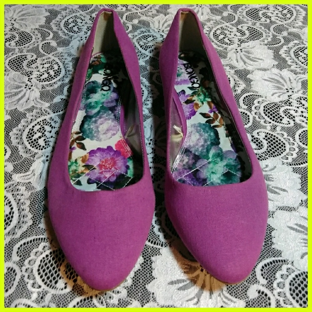 **NWOT** BONGO Pink Flats